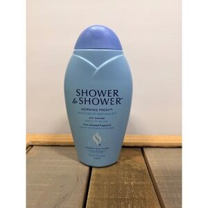 Shower to Shower Morning Fresh Absorbent Body Powder Lavender 8 oz Vintage 2004